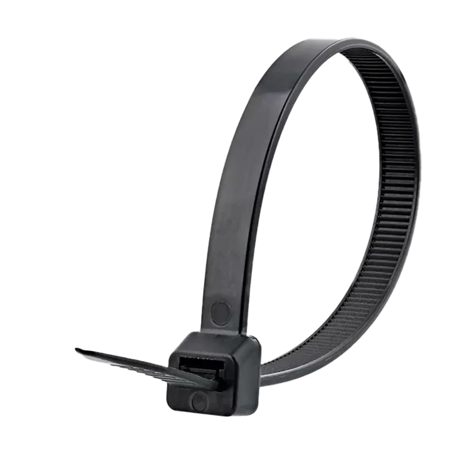 ABRAÇADEIRA DE NYLON REFORÇADA 3,6 X 250 (PRETA) – ANP36250