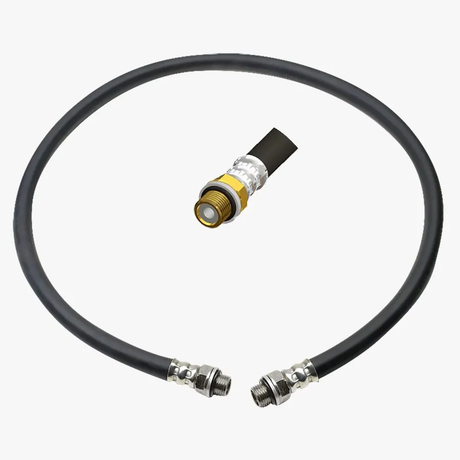 FLEXÍVEL 1000MM TUBO 3/8 – MACHO X FÊMEA M-16 X M-18 GIRATÓRIO – CB2025