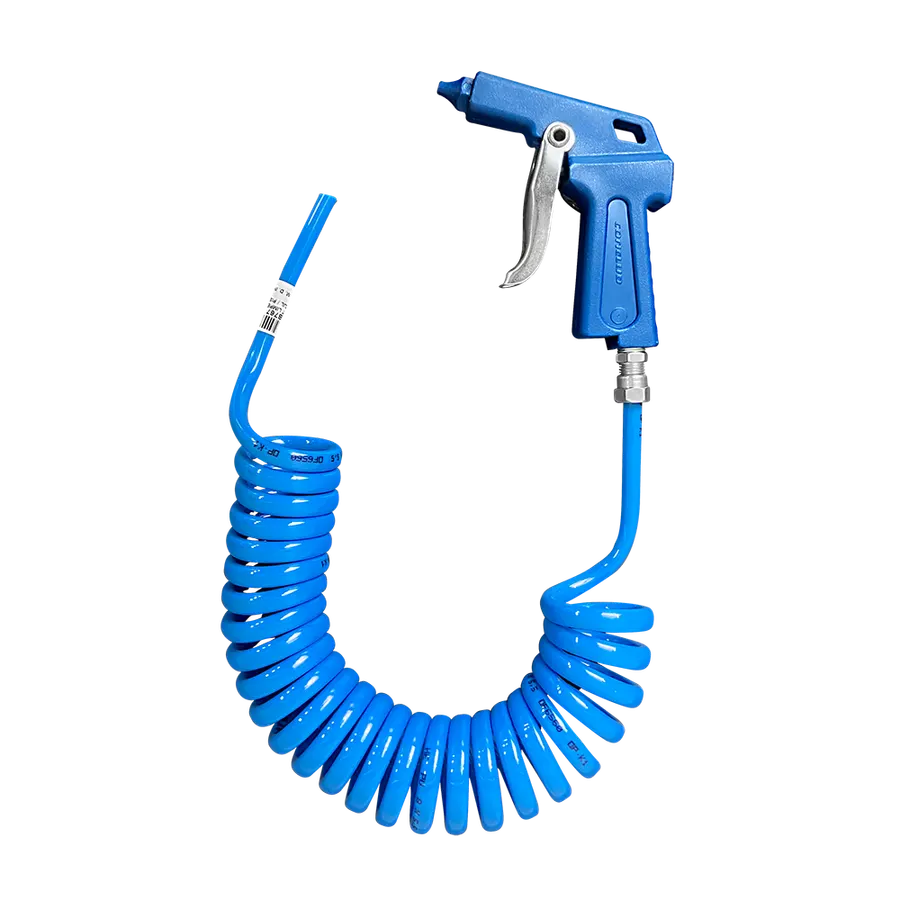 KIT LIMPEZA – ESPIR. 8MM X 3,5MT AZUL / PISTOLA NYLON AZUL CB767